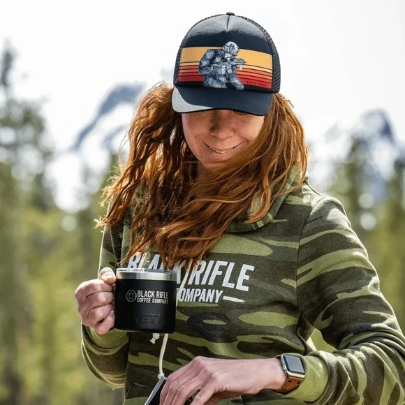Black Rifle Coffee Trucker Hat - Picture 3 of 10